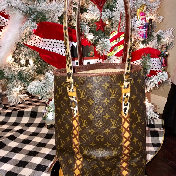 Re purposed Louis Vuitton Petit Bucket Purse - Picture 4 of 8